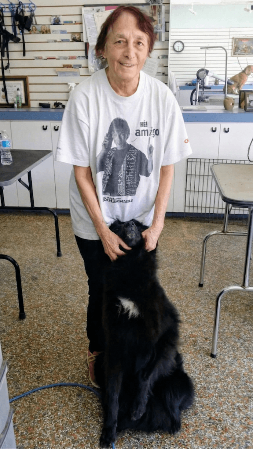 Viviane Mongeau, co-founder of La Pagaille grooming salon
